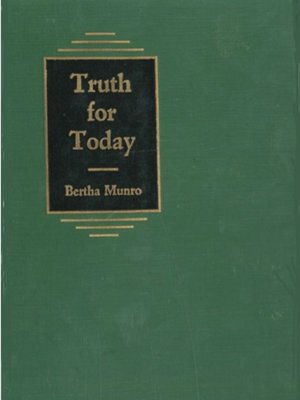 cover image of Truth for Today